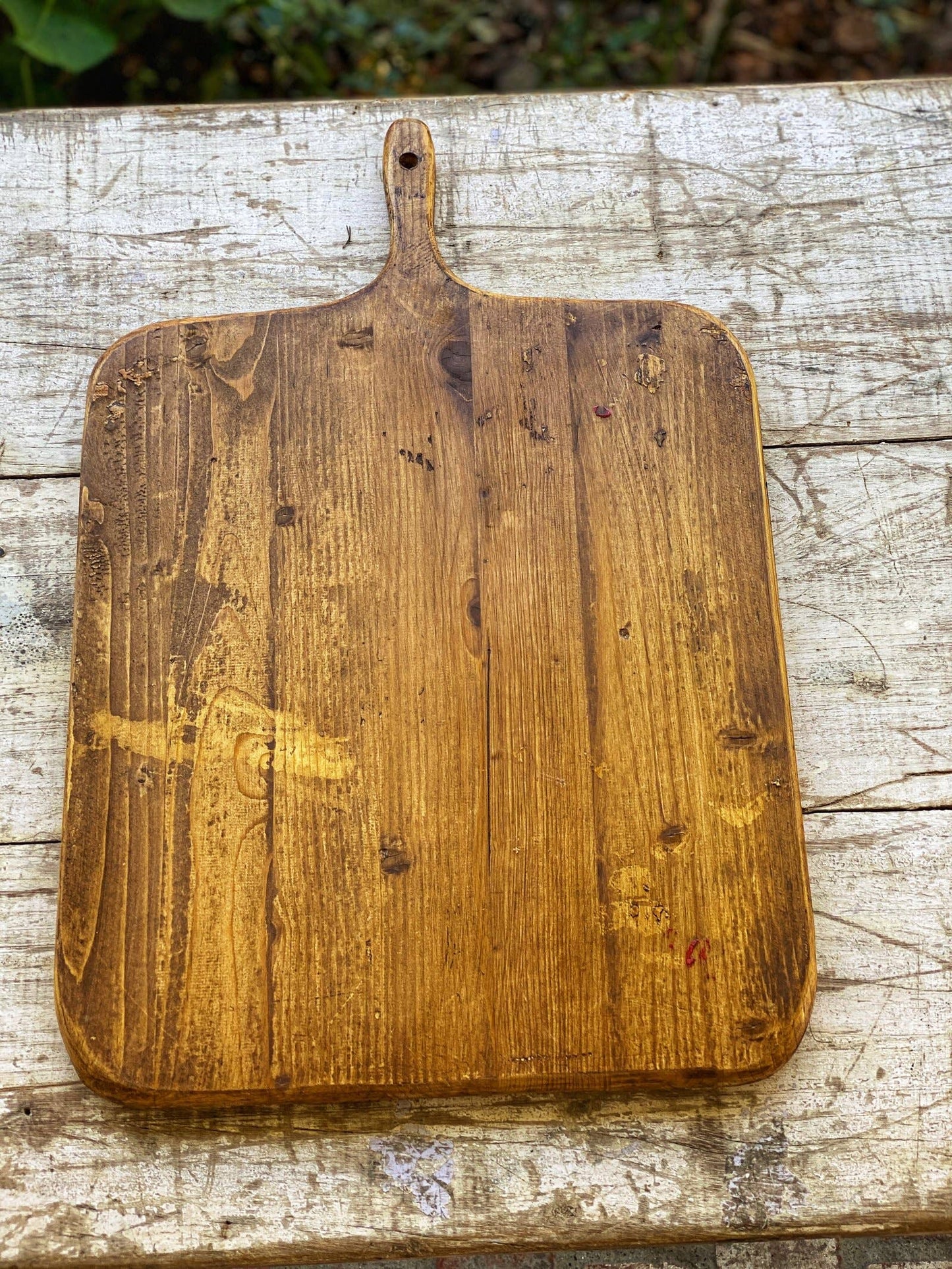 Medium Antique European Bread Board