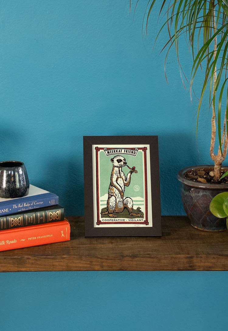 Meerkat Friend Print