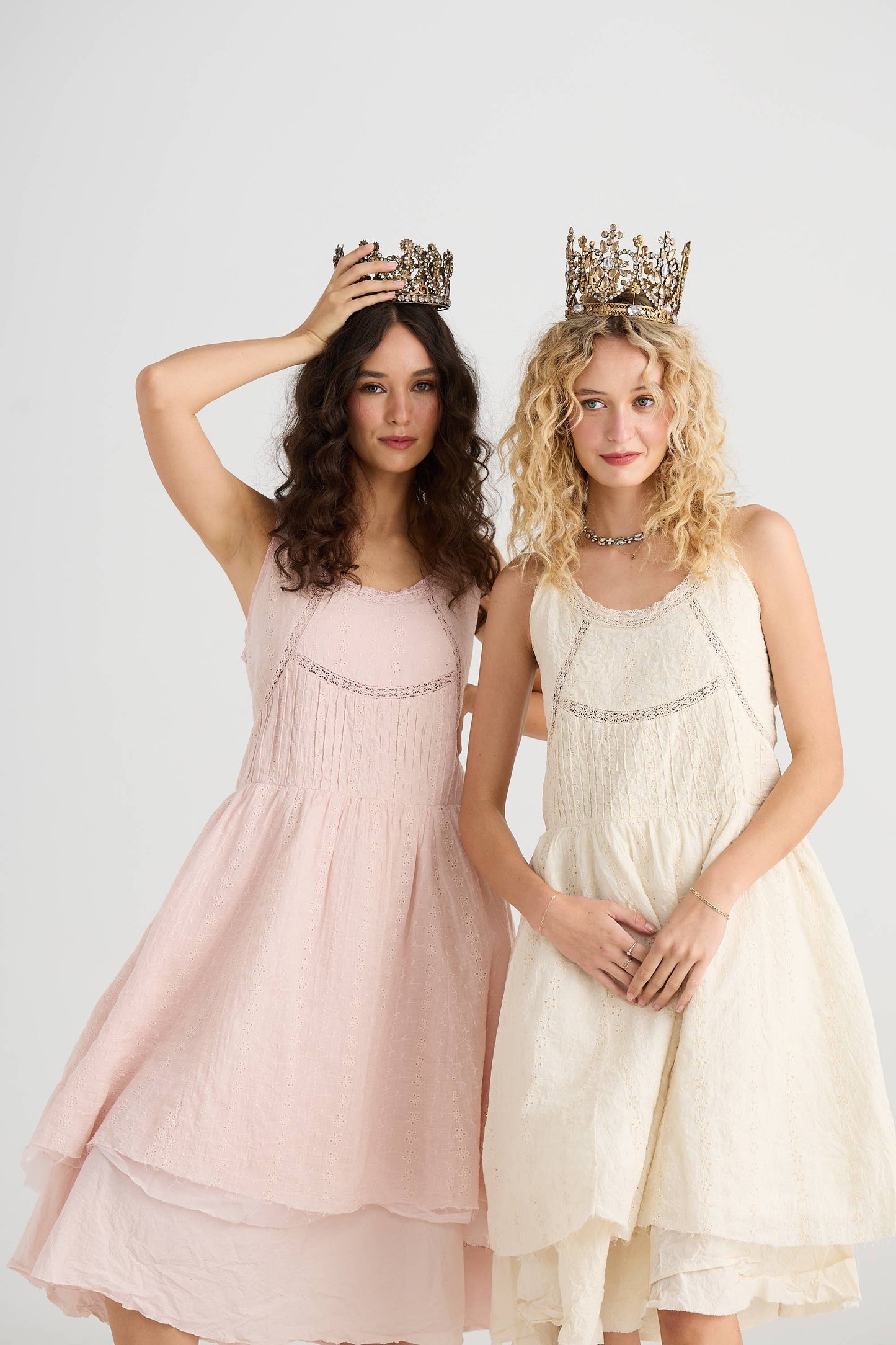 WOMEN'S - Cinderella Dress. Powder Pink