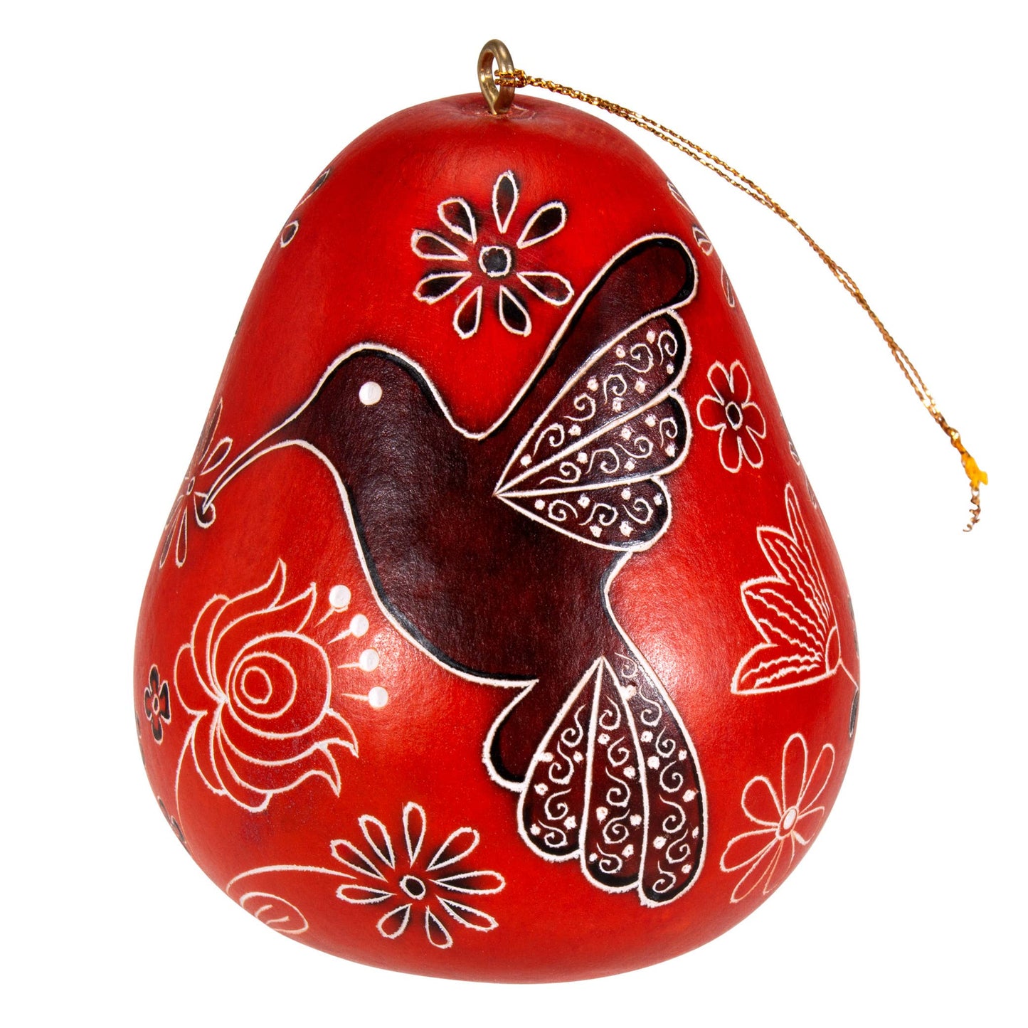 Hummingbird - Gourd Ornament - Hostess Gift