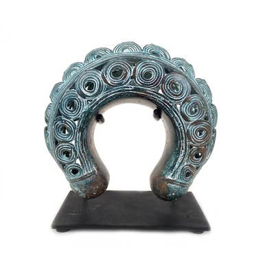 Bronze Rounded Cuff from Benin