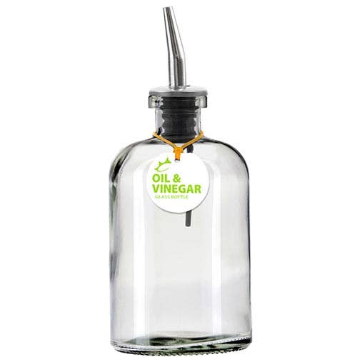 Apothecary 14Oz Recycled Glass Oil/Vinegar Bottle W/ Spout