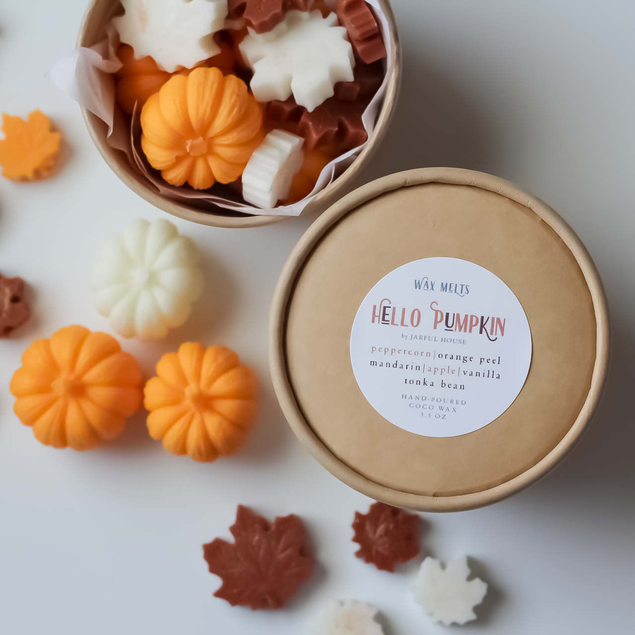 Fall Wax Melts Hello Pumpkin - 3.5 oz.