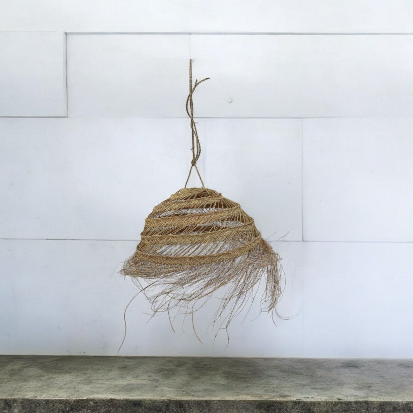 Straw lamp shades, rattan braided pendant light