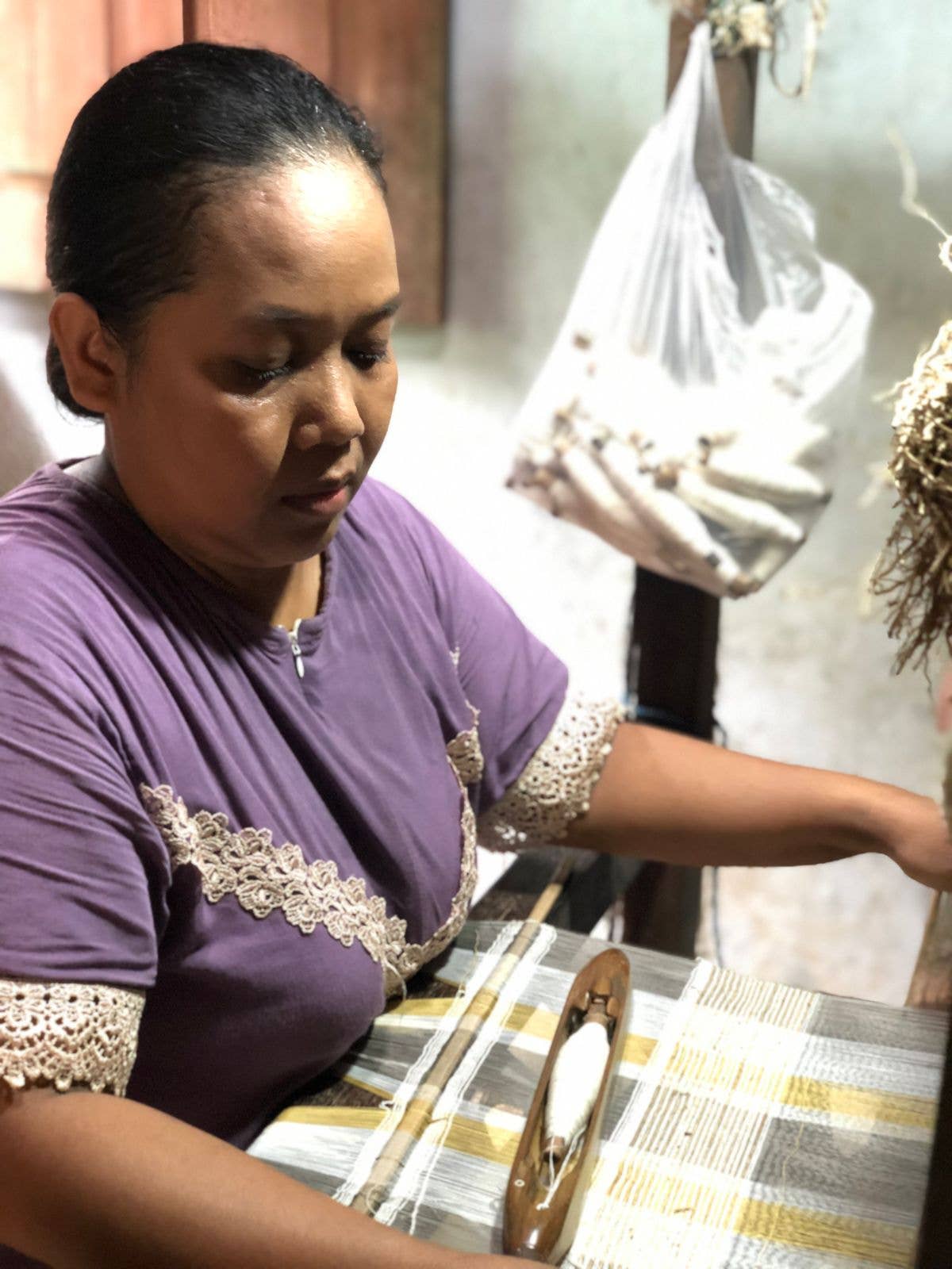 Vetiver Runner | Aqua Stripes