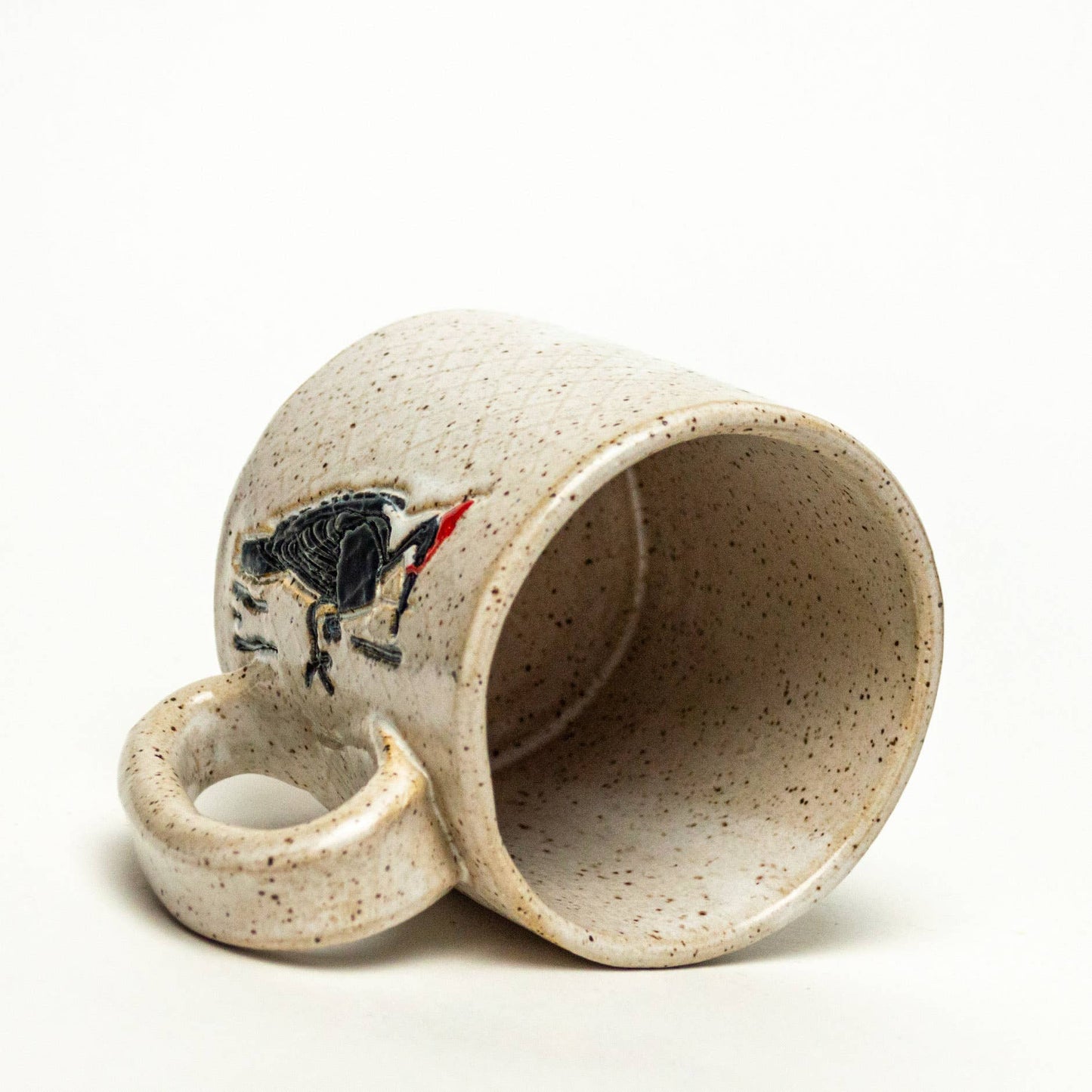 Woodpecker Handmade Mug