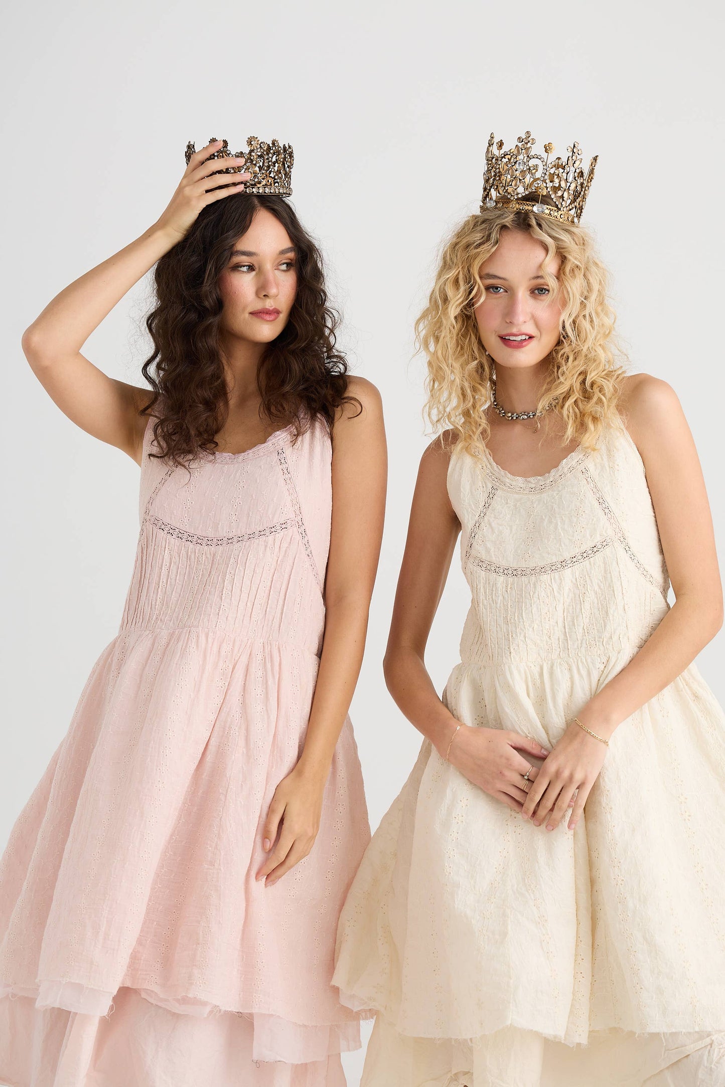 WOMEN'S - Cinderella Dress. Powder Pink