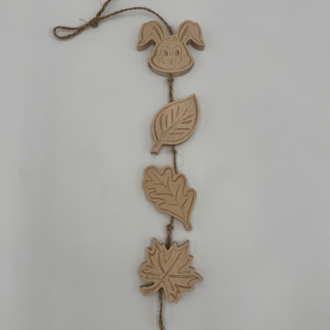 Wooden Hanging Toy for Bunnies