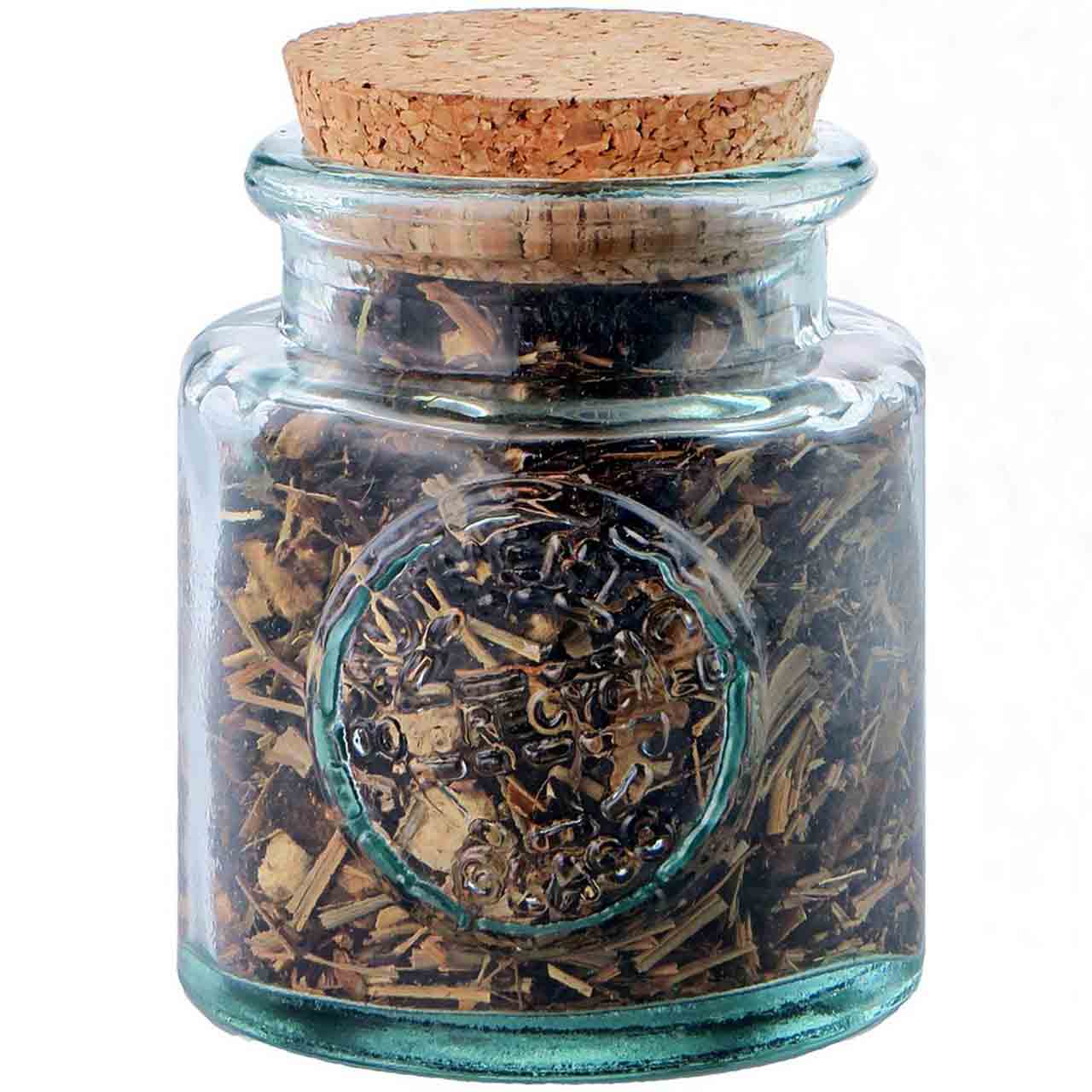 8.5Oz. Authentic Jar Recycled Glass With Cork