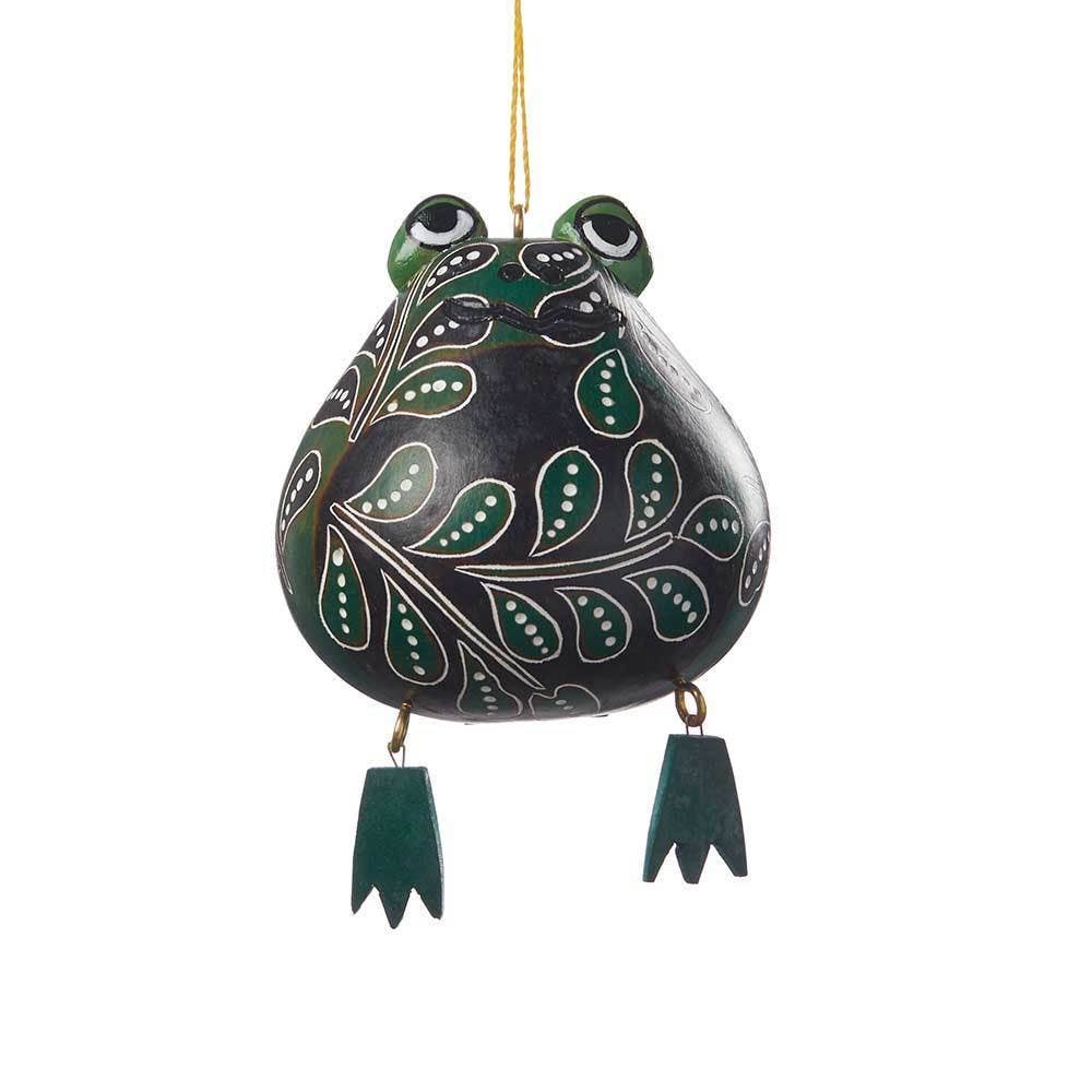 Frog Gourd Ornament