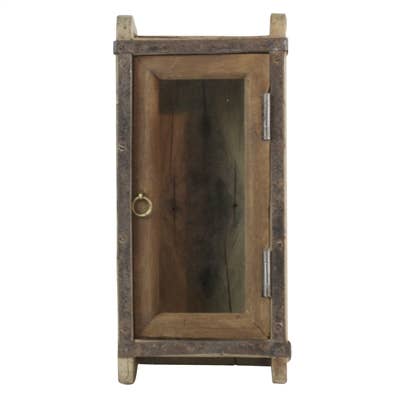 Indus Brick Mold - Cabinet with Glass Door