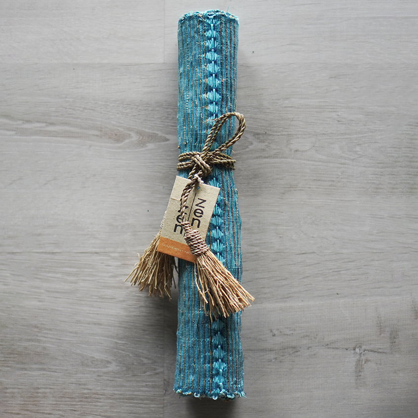 Vetiver Runner | Indigo Stripes