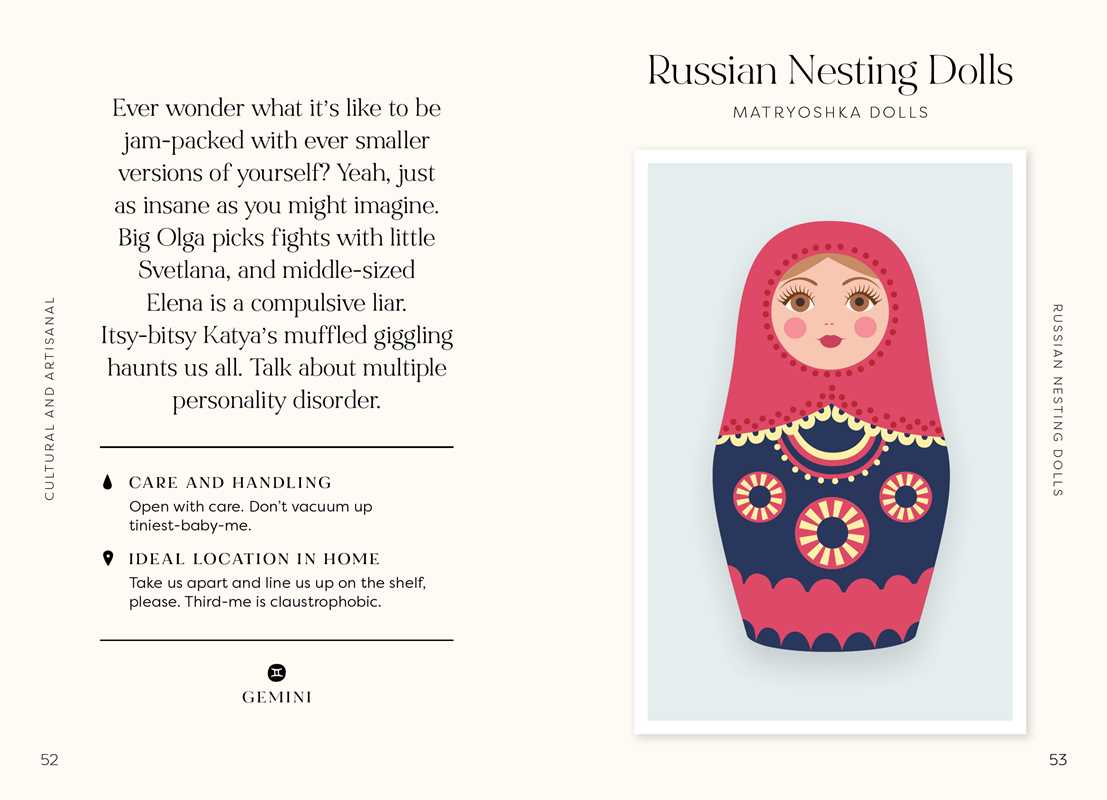 Tchotchkes and their F*cked-Up Thoughts by Elisabeth Saake