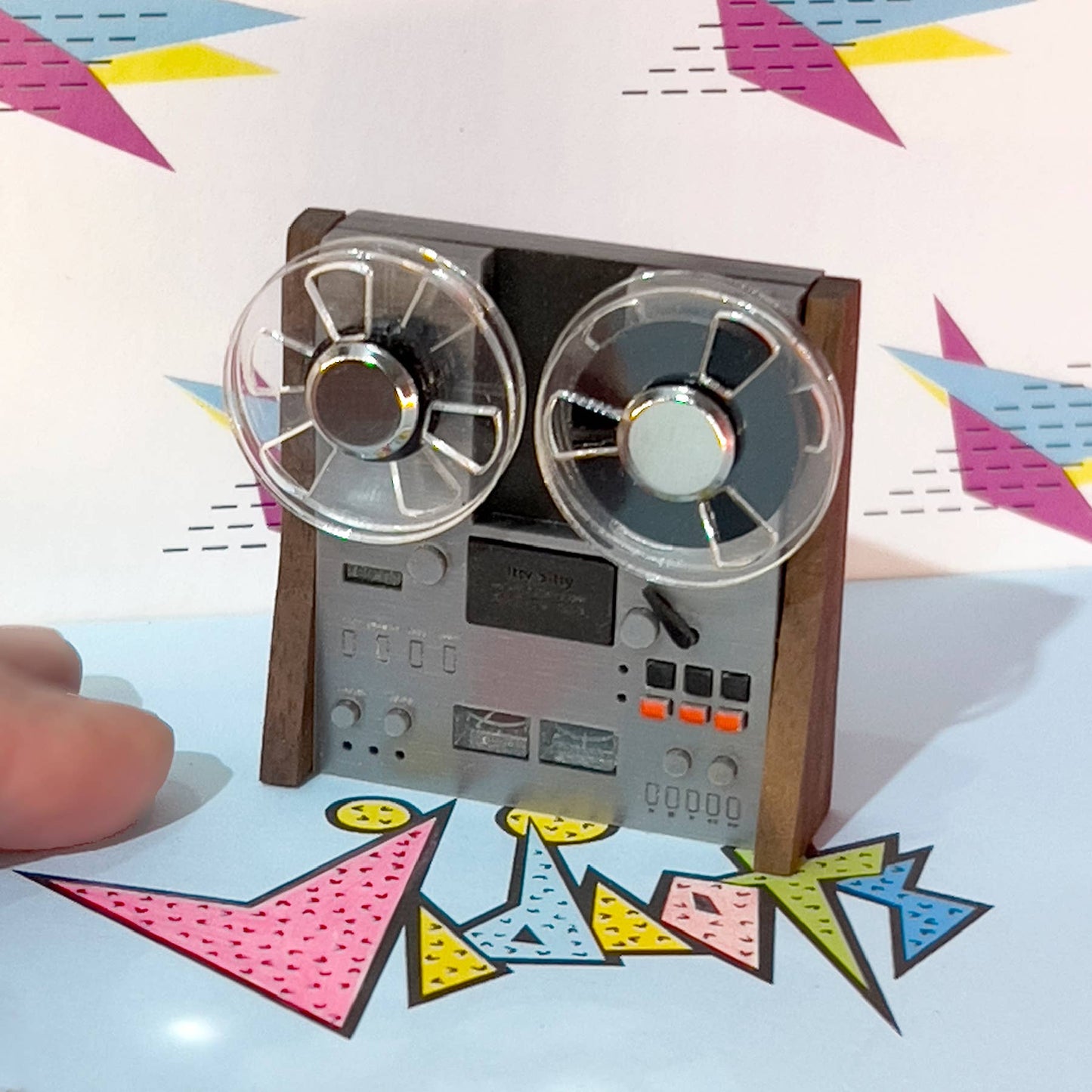 Miniature Reel-to-Reel 1:12 Scale