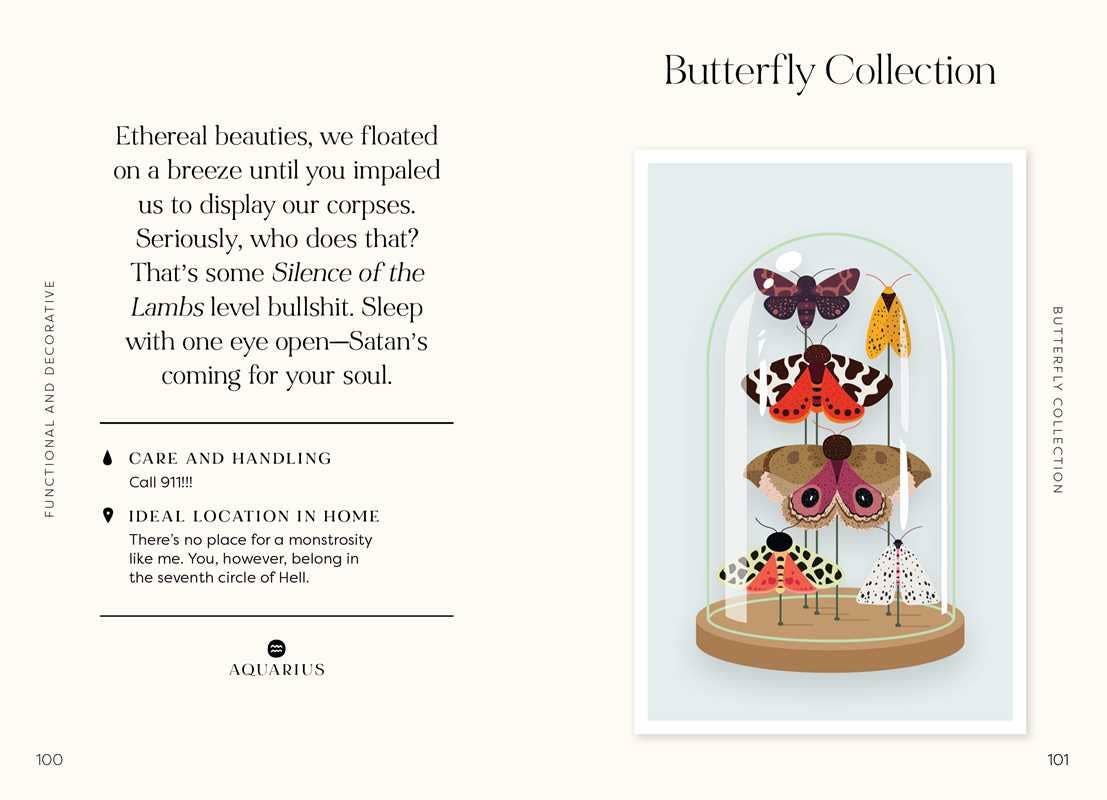 Tchotchkes and their F*cked-Up Thoughts by Elisabeth Saake