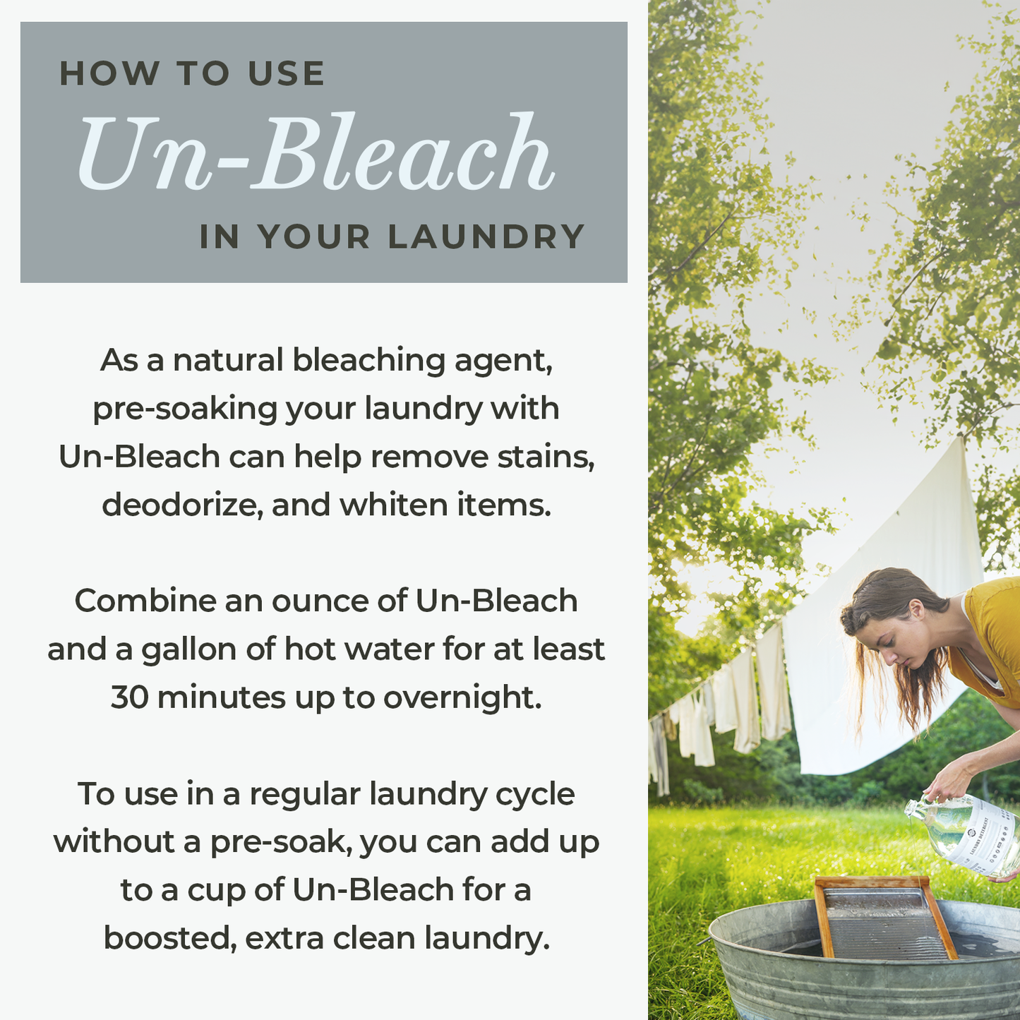 Un-Bleach Eco-Friendly Bleach Alternative