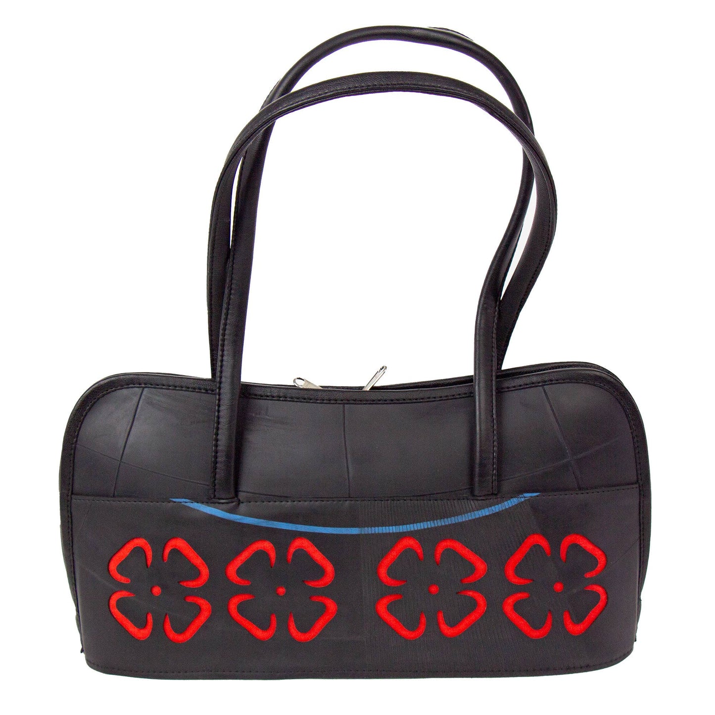 Cut Out Flower Tire Bag- Upcycled!