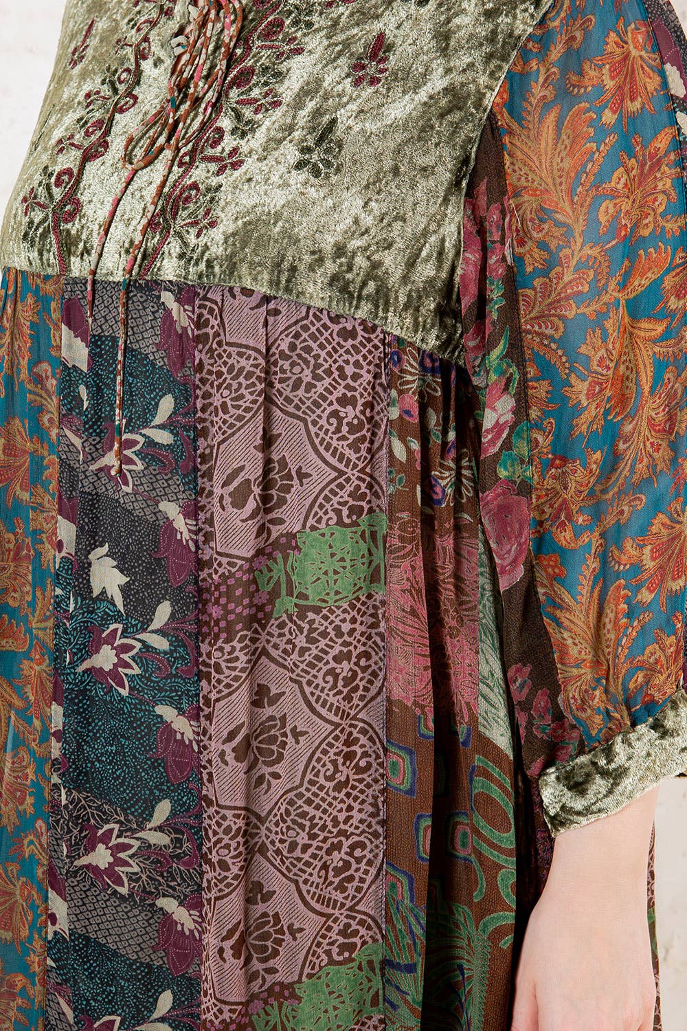 Chic Bohemian Stone-Washed Dress SIZE: XS TO 3X