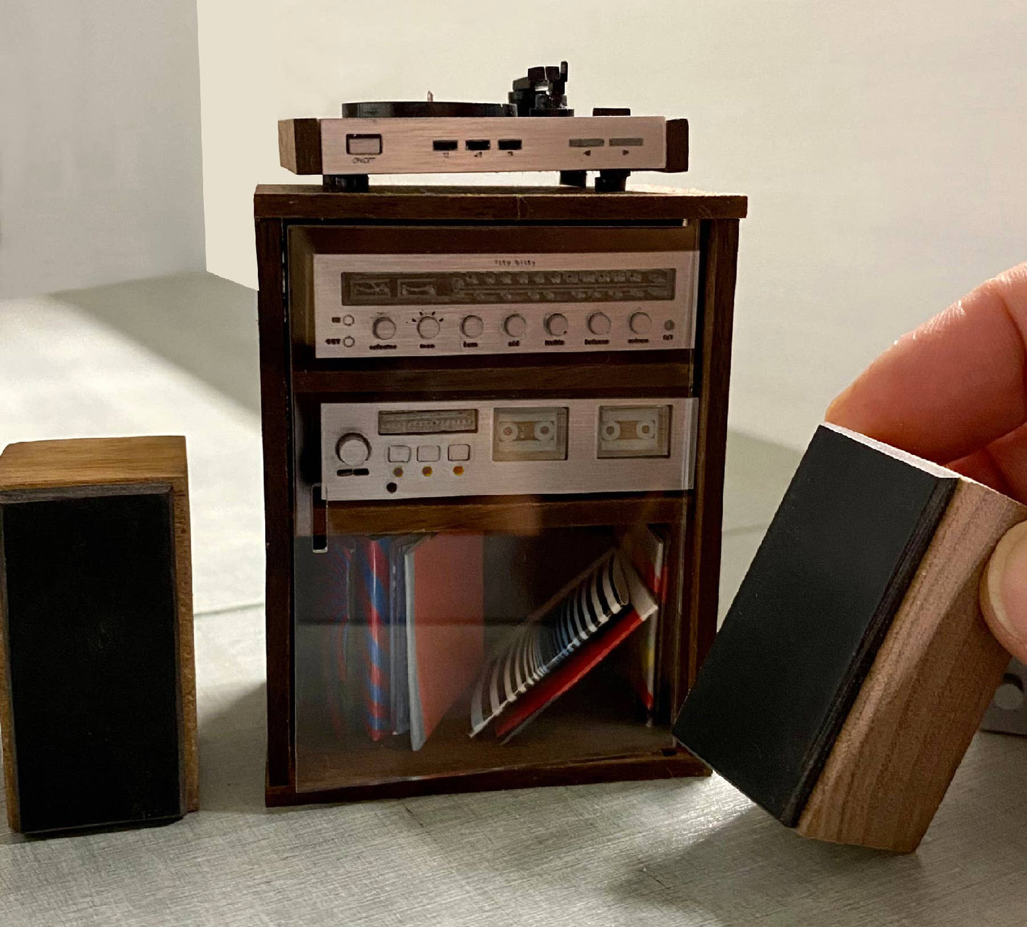 Miniature Tape Deck 1:12 Scale