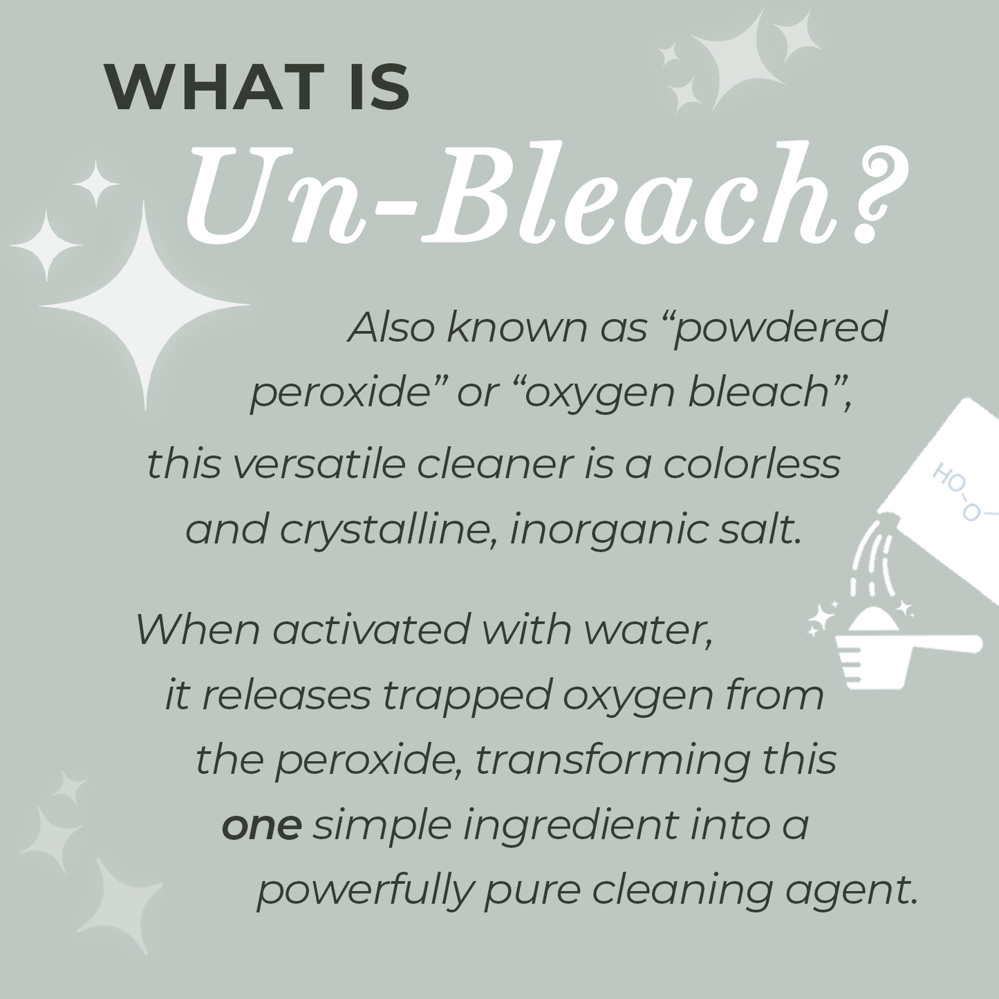 Un-Bleach Eco-Friendly Bleach Alternative