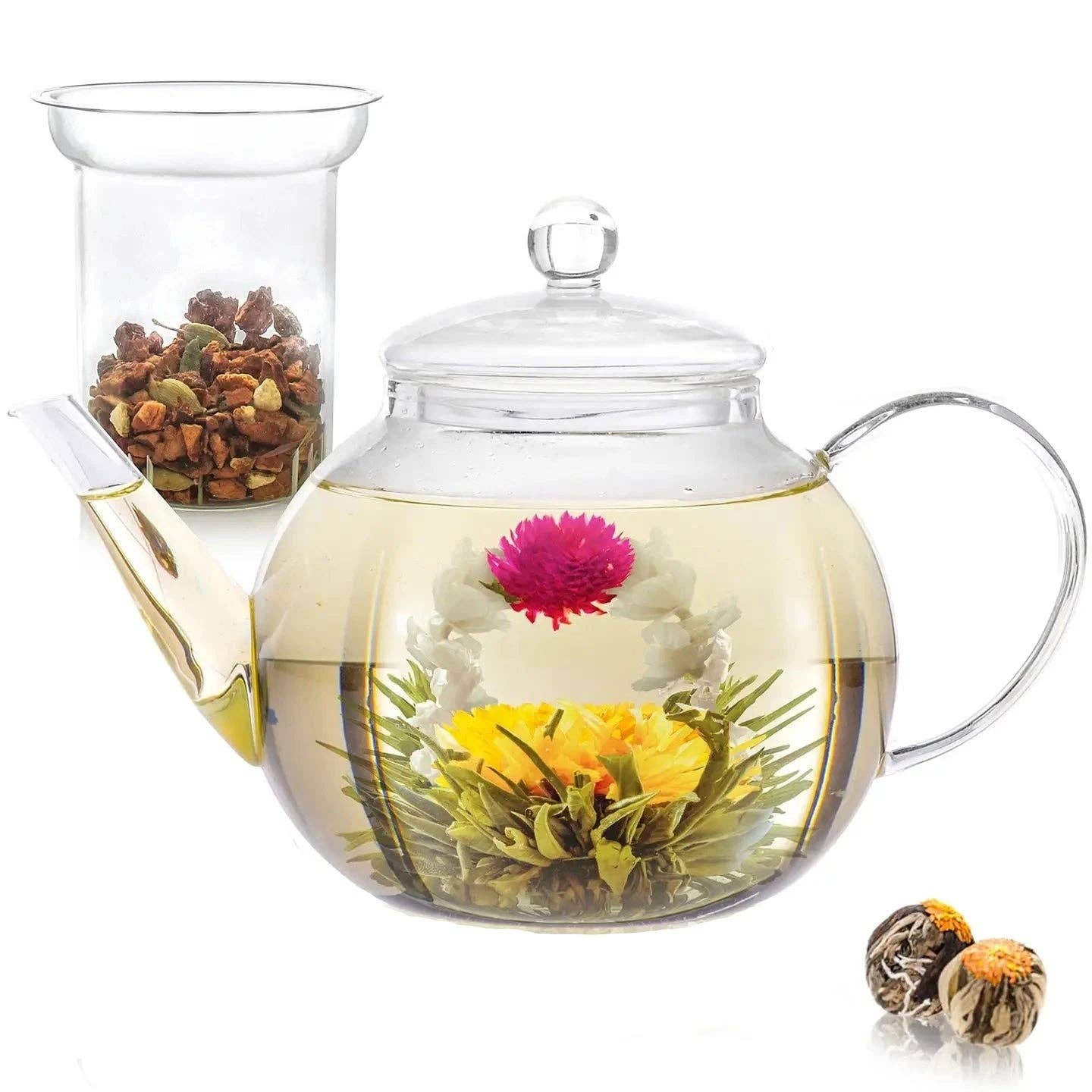 Glass Teapot Stovetop & Microwave Safe