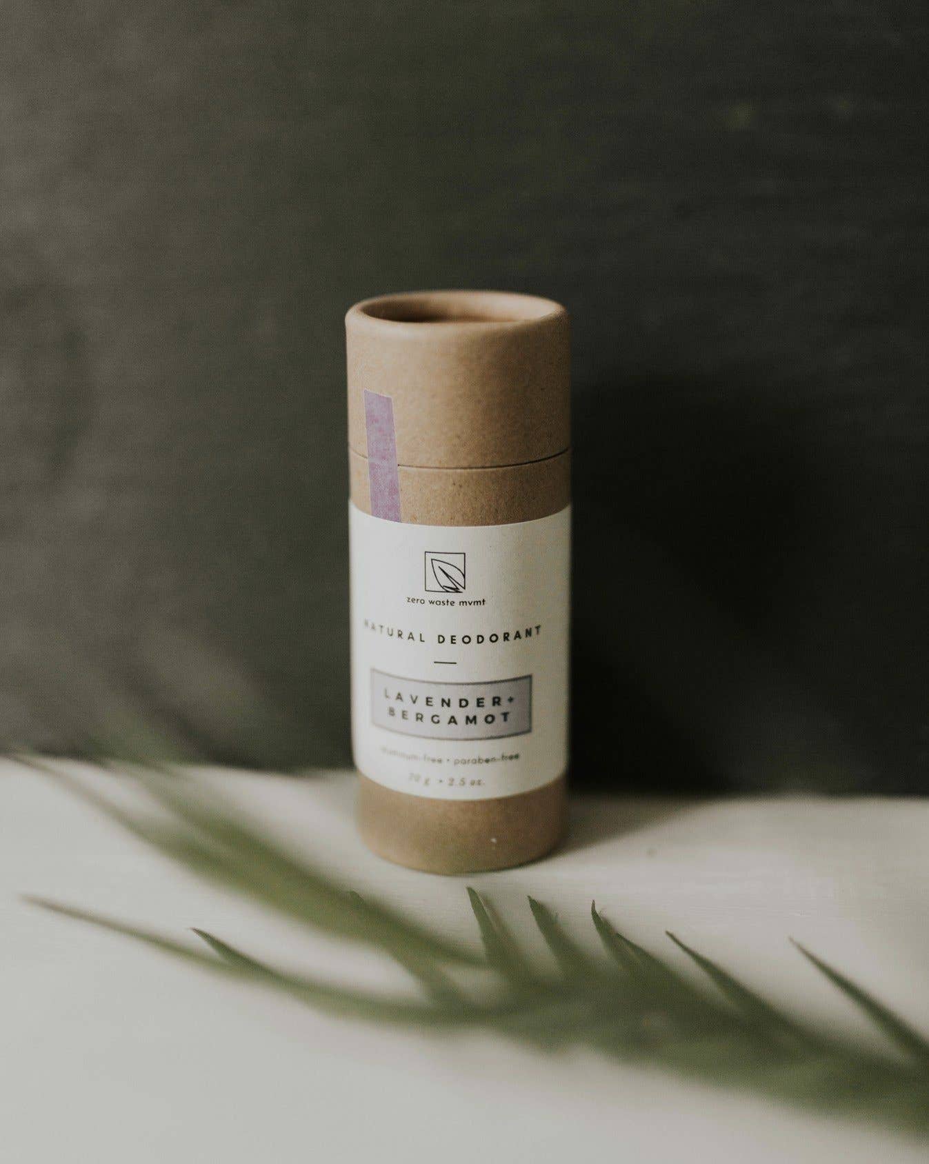 Natural Deodorant | Lavender + Bergamot | Zero Waste