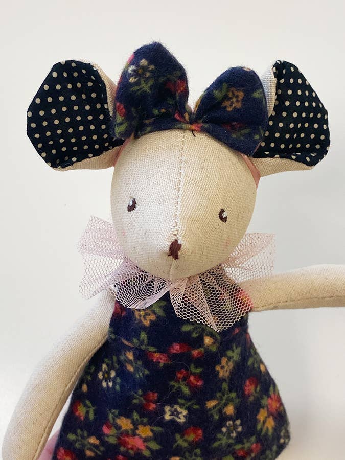 Small Floral Milly Mouse Doll
