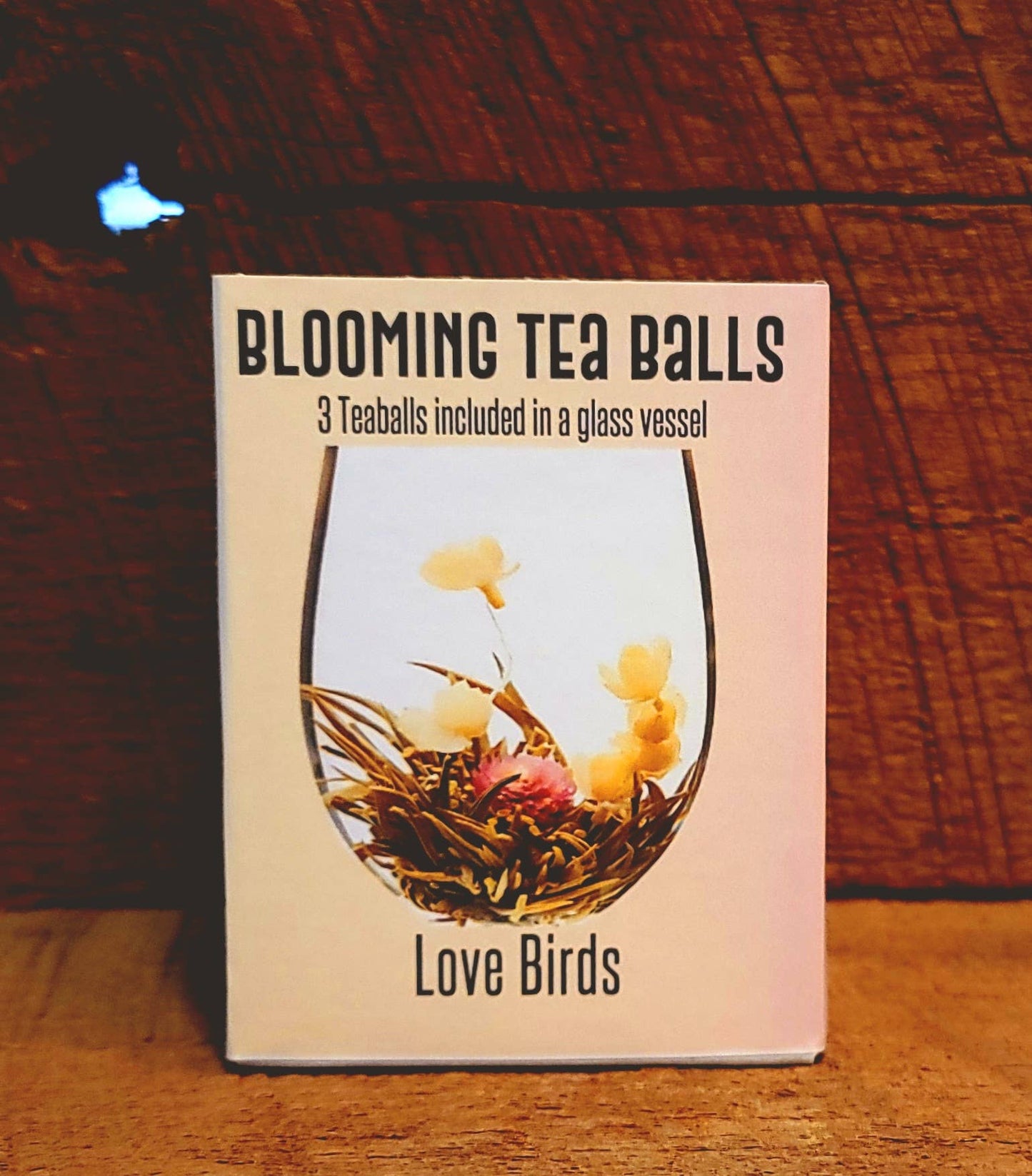 Blooming Flower Tea Balls - Love Birds Green Tea (3 Balls