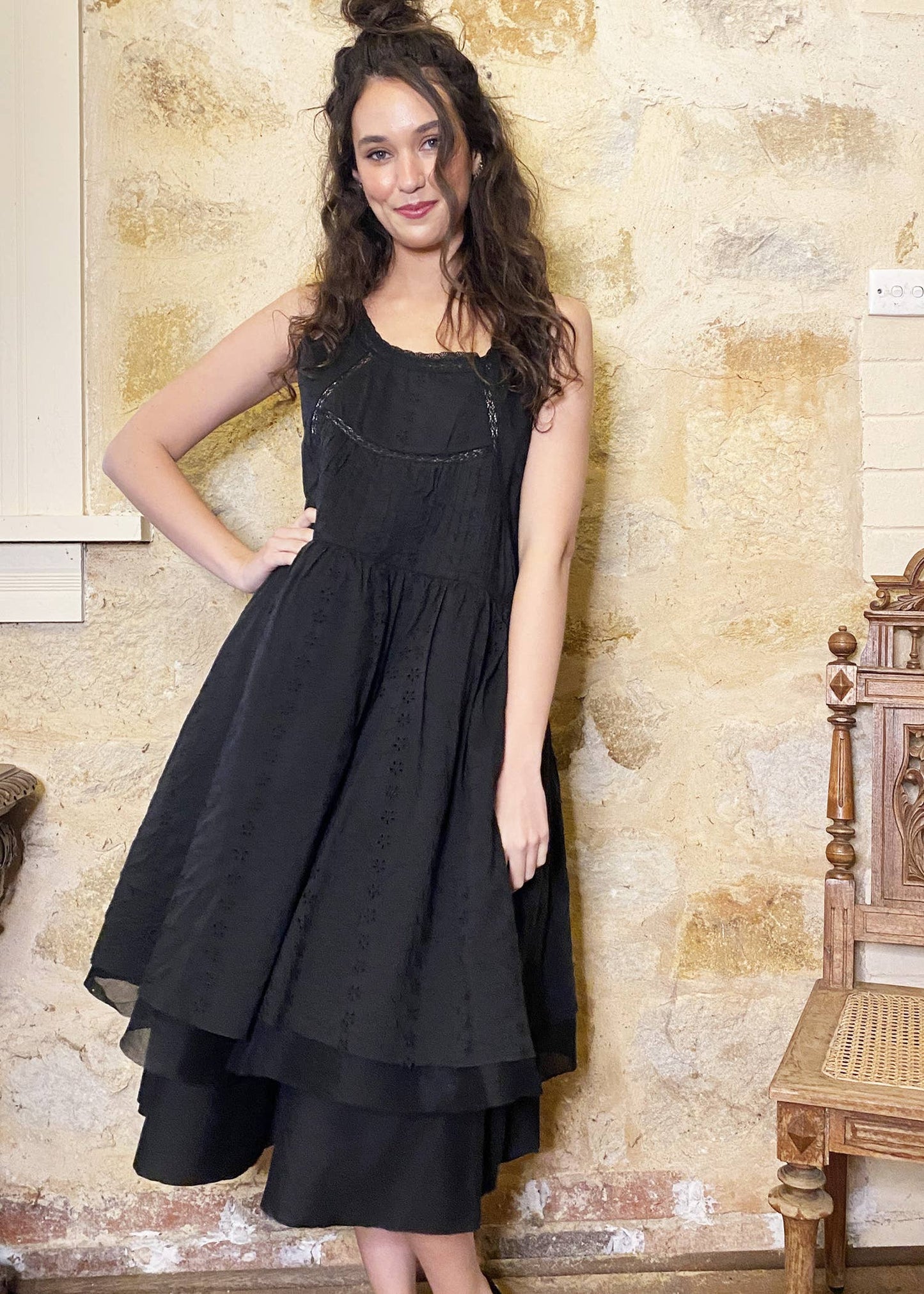 WOMEN'S - Cinderella Dress. Powder Pink