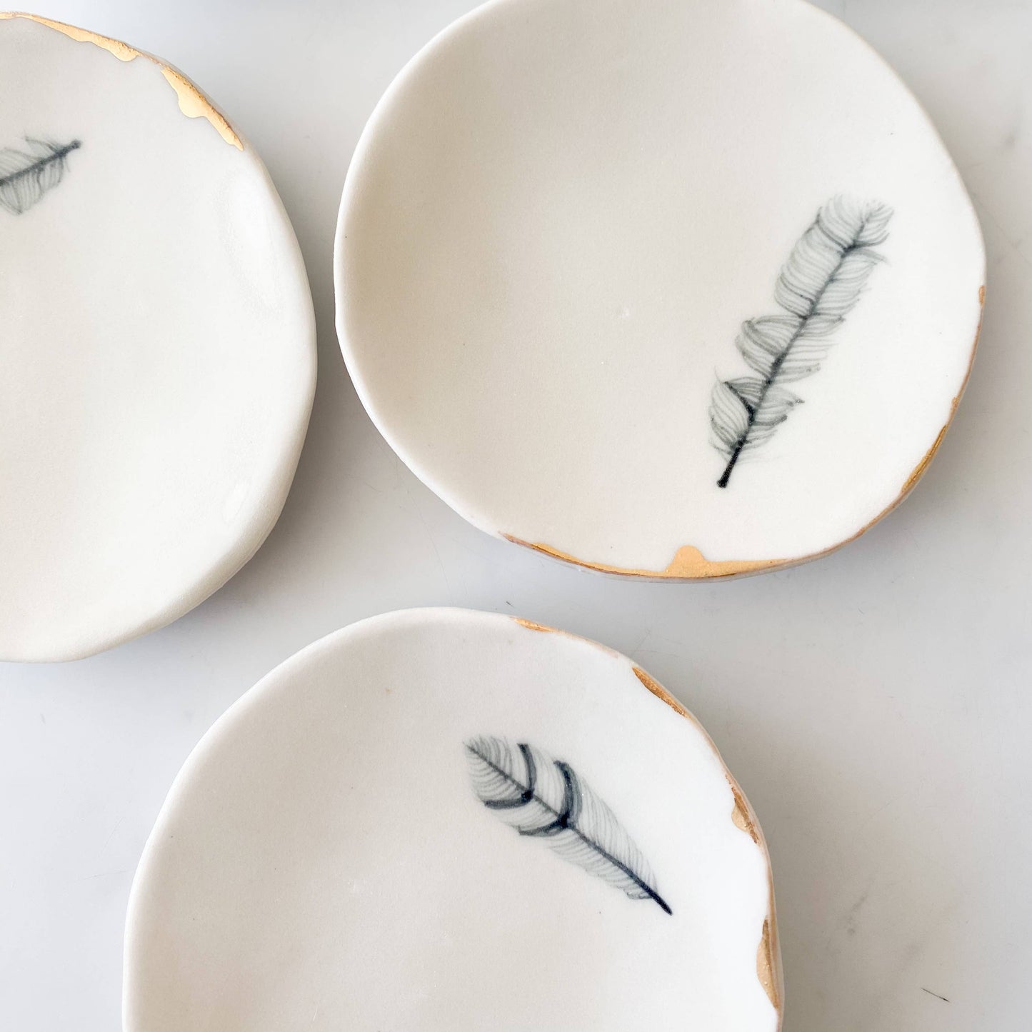 Feather Ring Dish