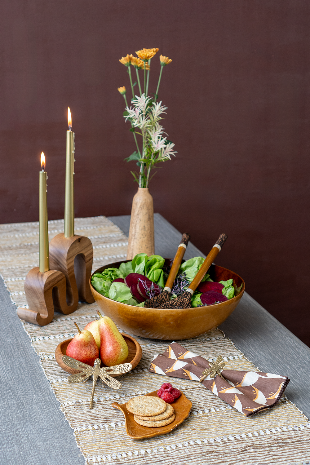 Capiz Shell Bowl | Beautiful Browns