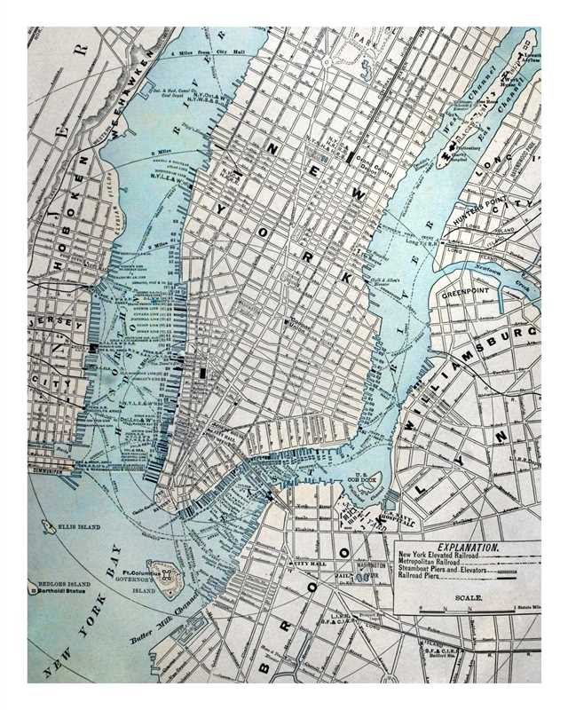 Instant Wall Art - Vintage Map Prints by Adams Media