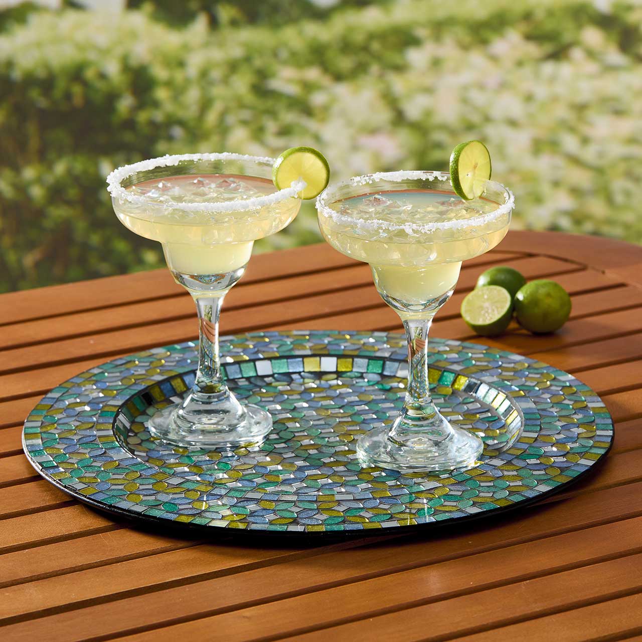 Mirrored Mosaic Tray