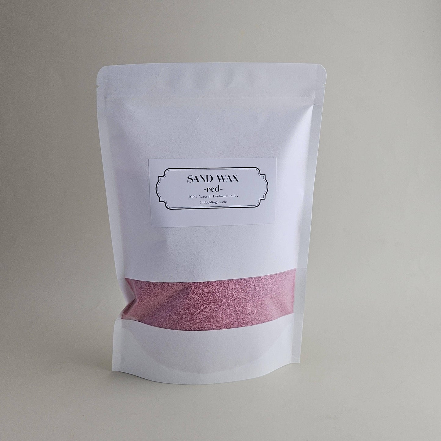 Sand Wax DIY Candle | 100% Natural Pearled candle kit