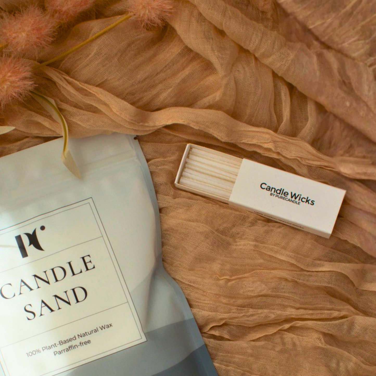 Riviera Sand candle sand with wicks
