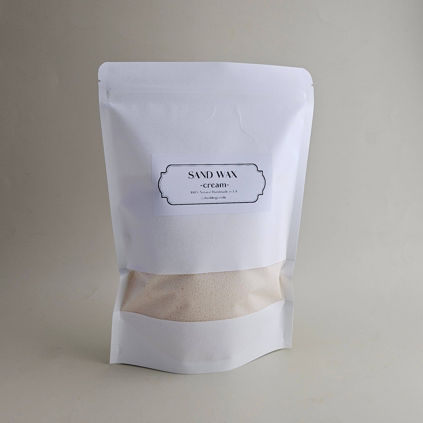 Sand Wax DIY Candle | 100% Natural Pearled candle kit