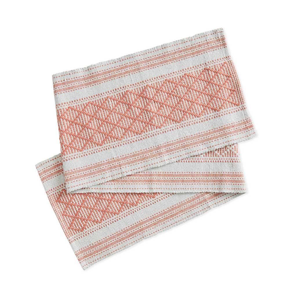 Lattice Rethread Cotton Table Runner