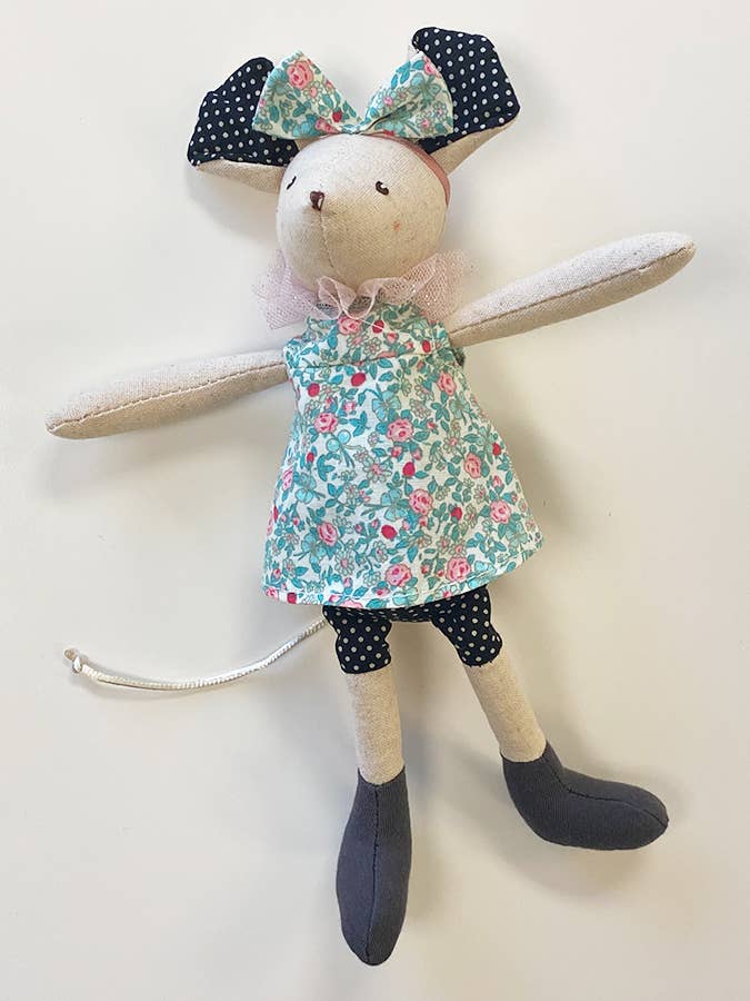 Small Floral Milly Mouse Doll