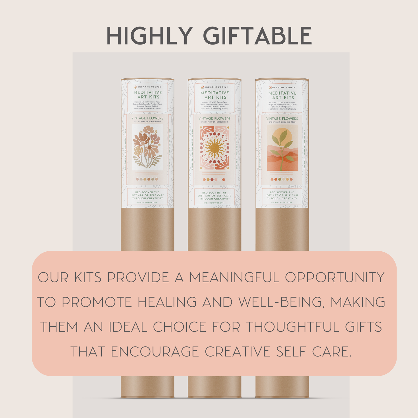 Wildflowers Meditative Art Kit