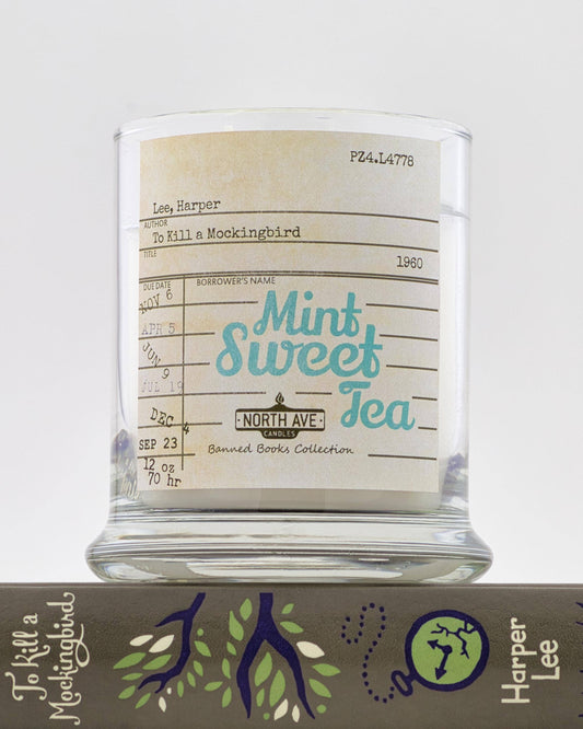 Banned Book Candle / To Kill a Mockingbird / bookstore gift
