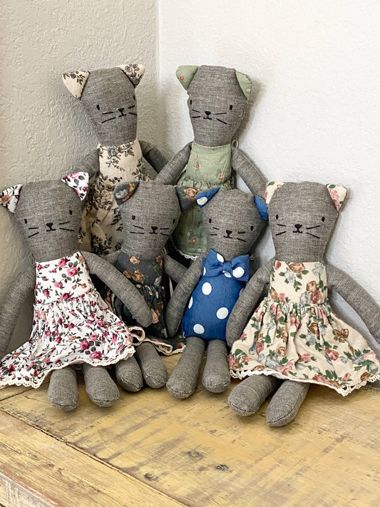 Violet the Vintage Cat Doll