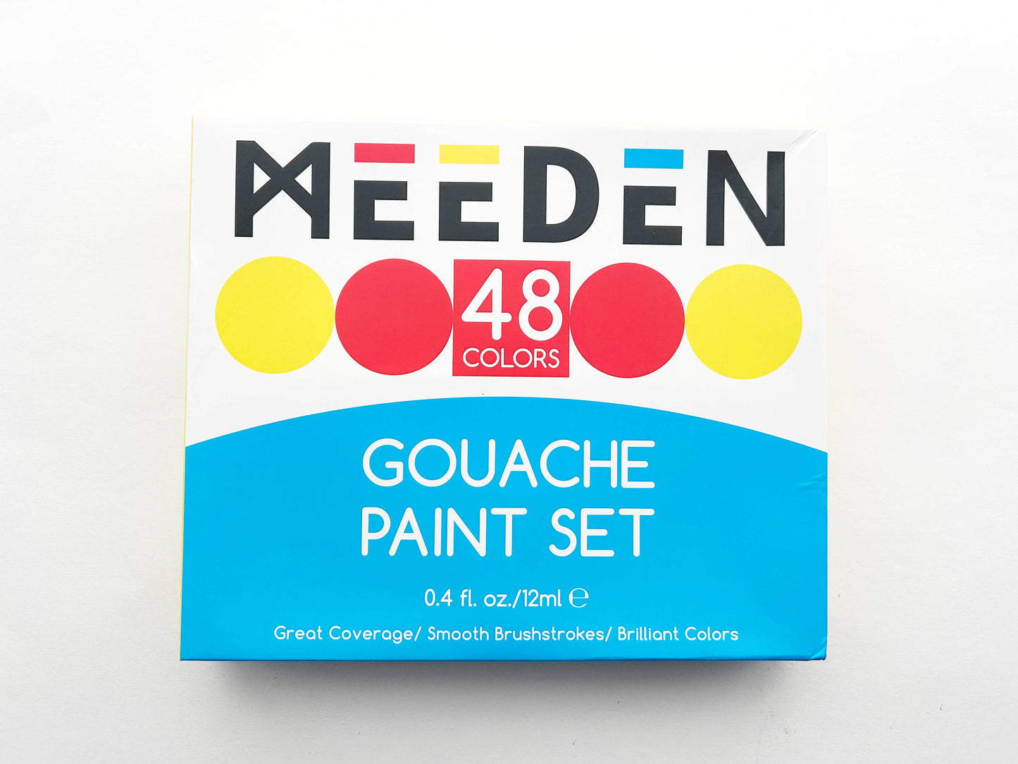 Meeden 48-Color Gouache Paint Set for Creative Beginners