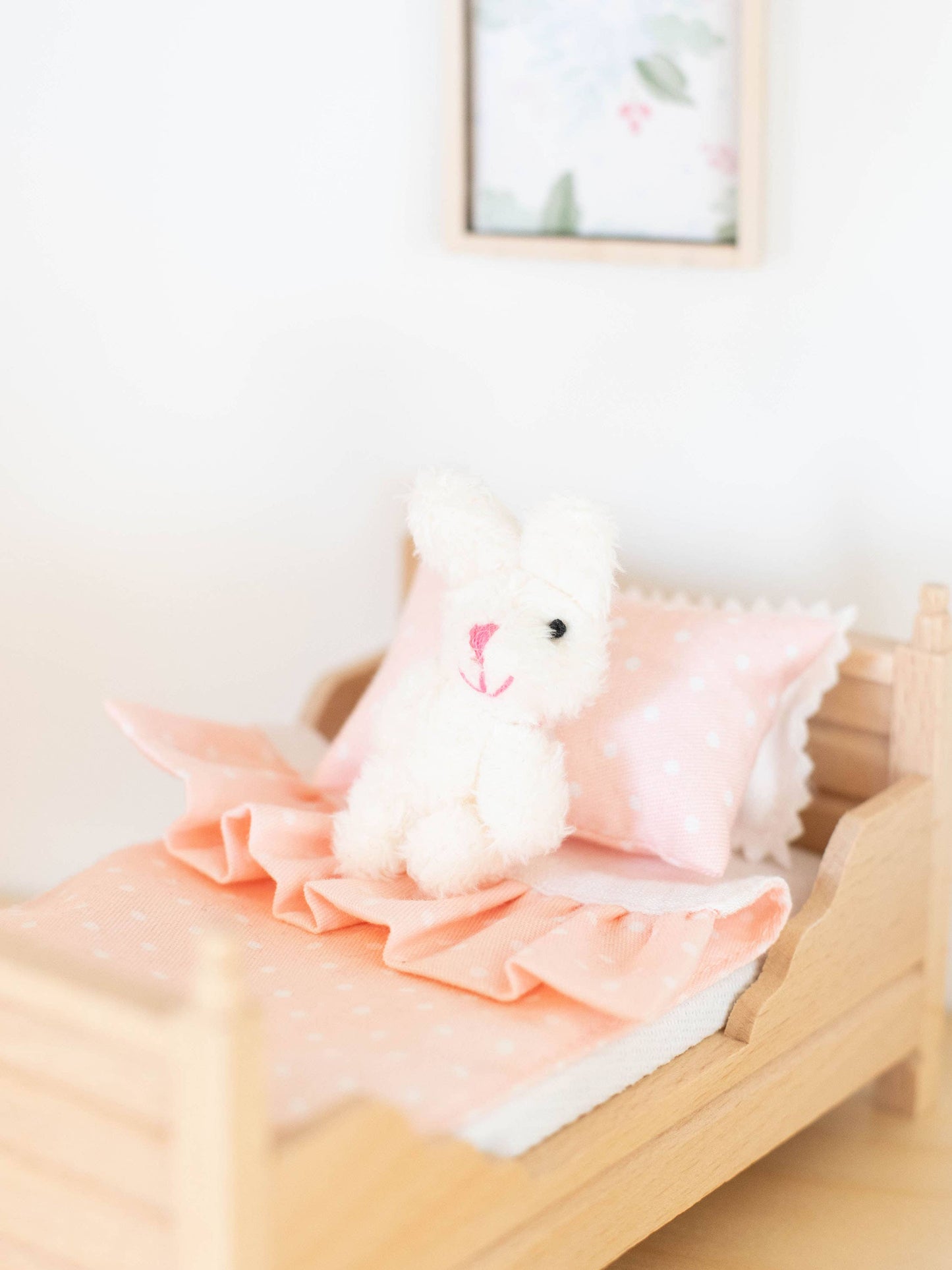 Dollhouse Plush Bunny Stuffed Animal | Multiple Colors