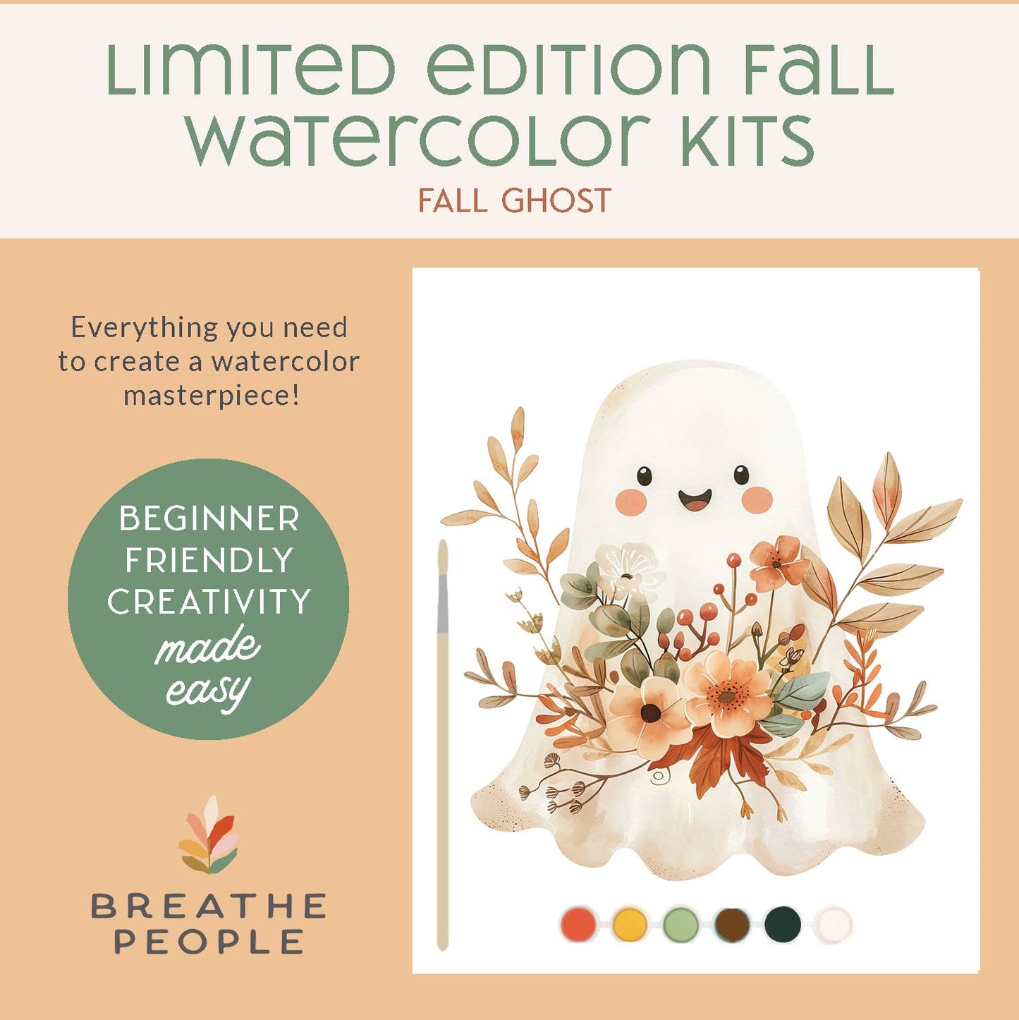 Fall Ghost Watercolor Kit –