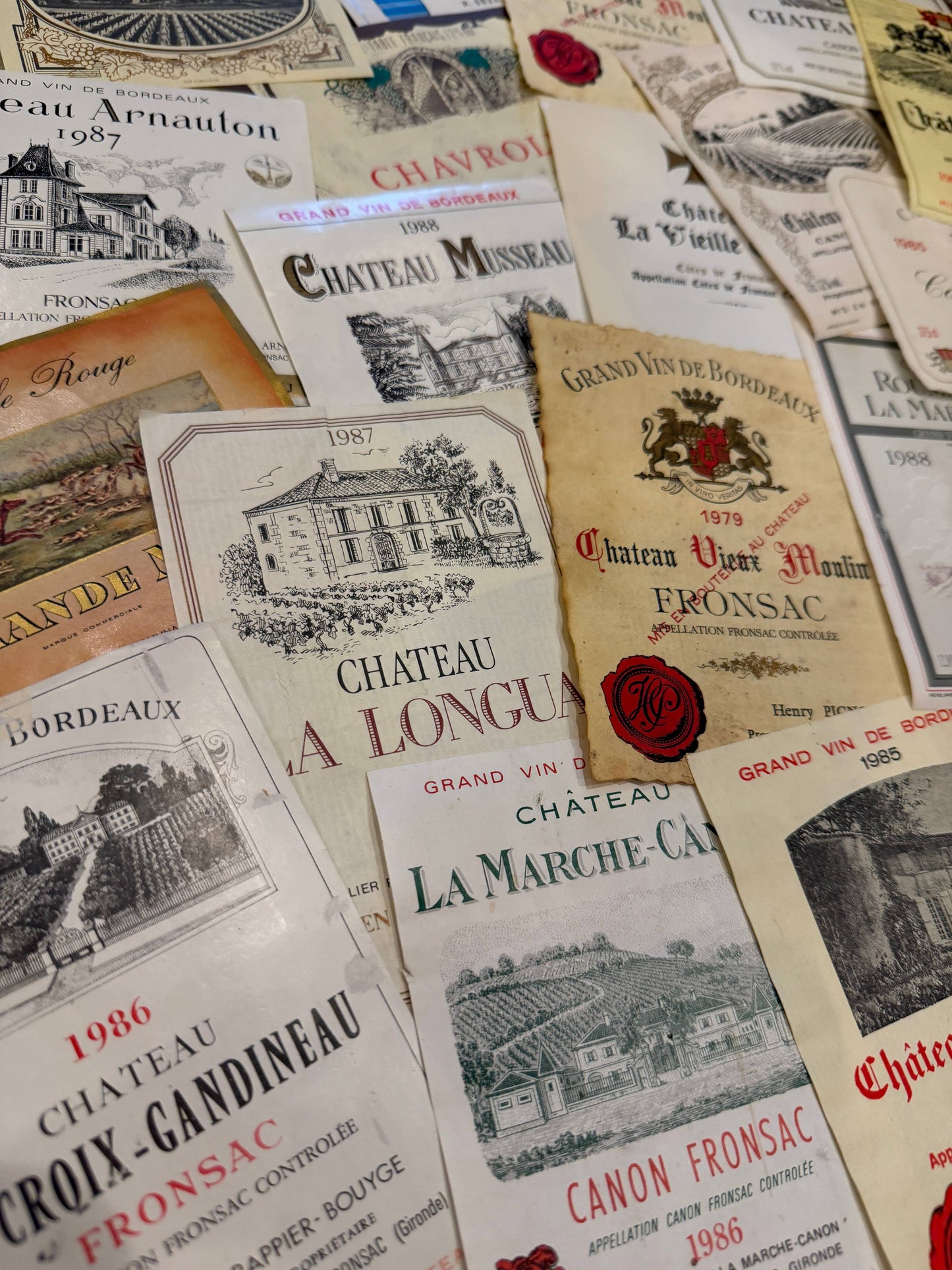 Antique and Vintage Labels in bundles of 10
