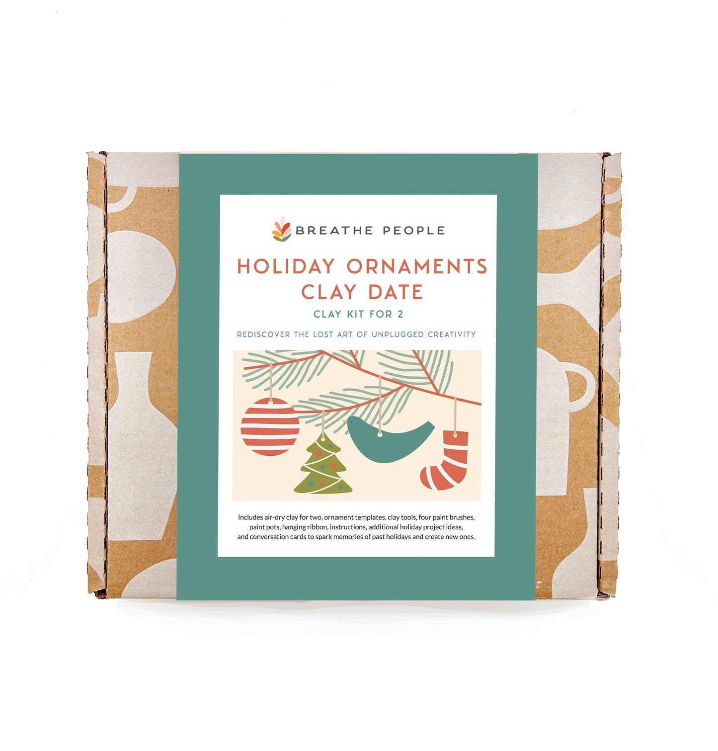 Holiday Ornament Clay kit