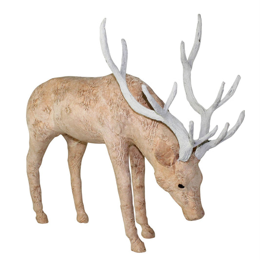 Blush Stag Grazing- Lrg - Stonewashed Pink