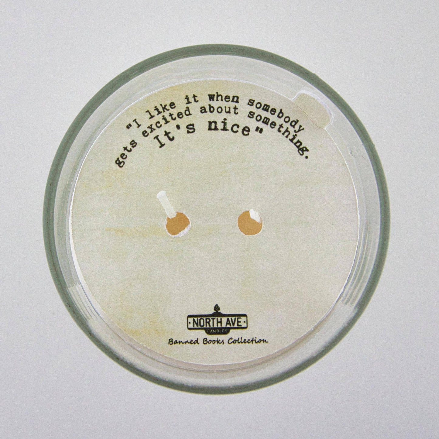 Banned Book Candle / The Catcher in the Rye / Bookish Gift