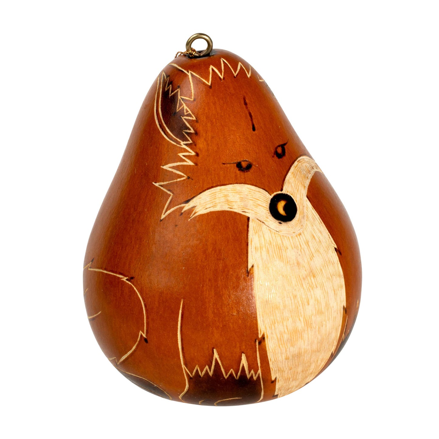 Fox Gourd Ornament - Natural Gift