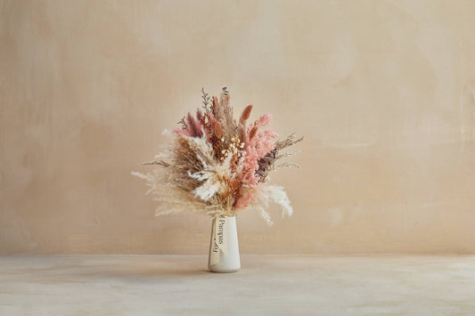 Dried Flower Bouquet "Fleurs Rose"